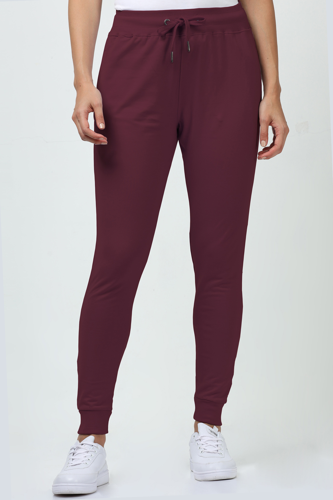 Maroon women's joggers 